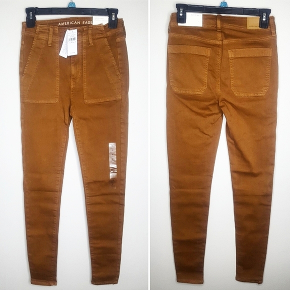 american eagle brown jeans